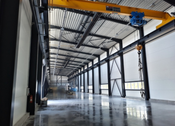 Production and storage hall for ZPS - GO Zlín